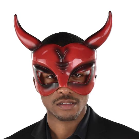 Horned Devil Adult Mask